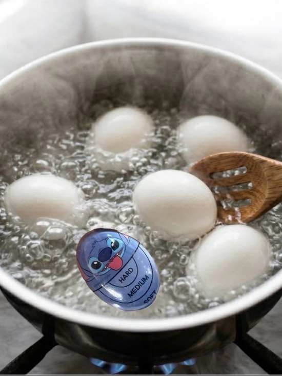 Disney Other - Disney Blue Stitch Egg Timer - Color-Changing Kitchen Timer